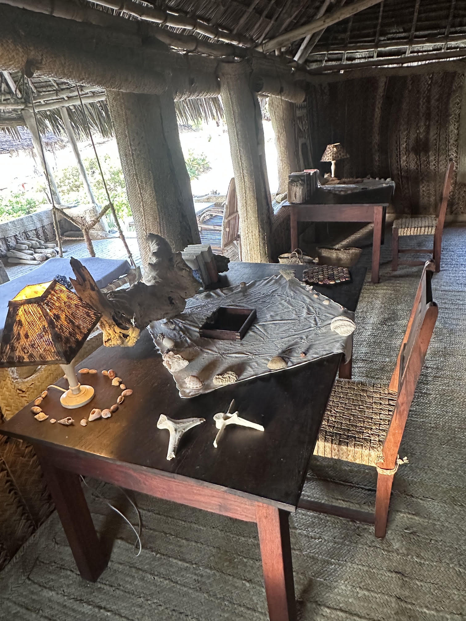 Master Banda Desks and Terrace with Swing Beds and Ocean View